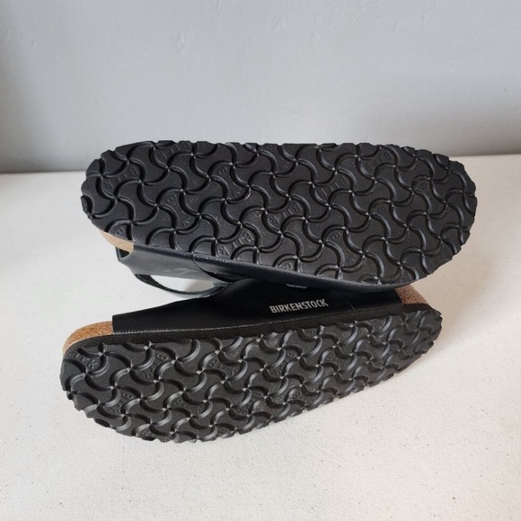 NEW BIRKENSTOCK BLACK ATHENS GLADIATOR ADJUSTABLE STRAPS SIZE 39 8 SANDALS - Picture 9 of 13